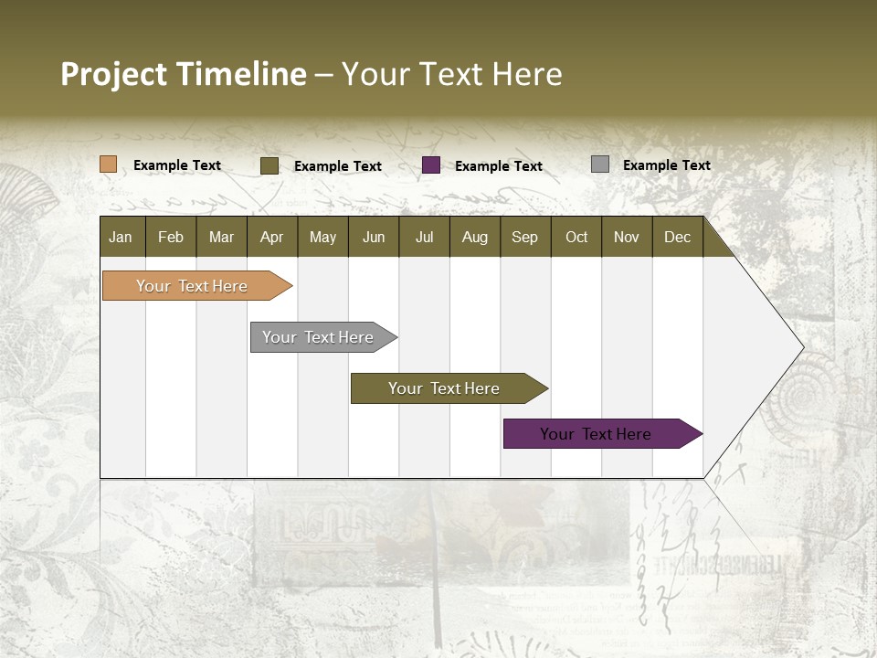 Illustration Collage Painting PowerPoint Template