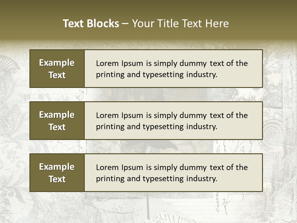 Illustration Collage Painting PowerPoint Template