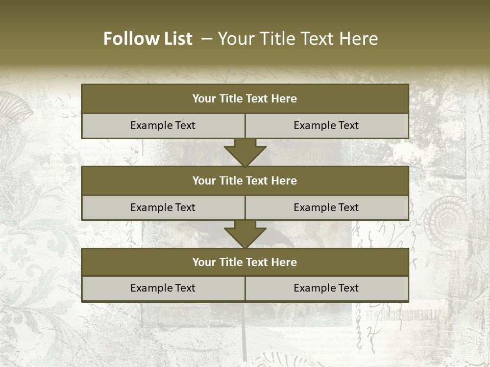 Illustration Collage Painting PowerPoint Template