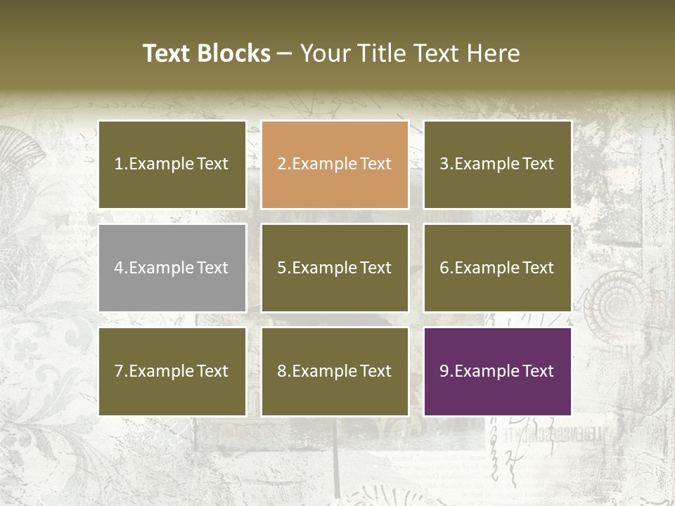 Illustration Collage Painting PowerPoint Template