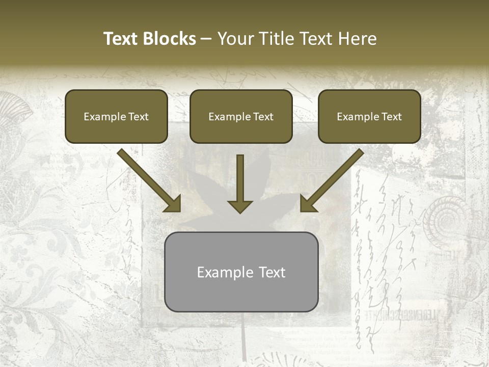 Illustration Collage Painting PowerPoint Template