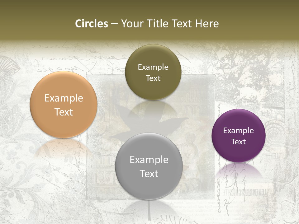 Illustration Collage Painting PowerPoint Template