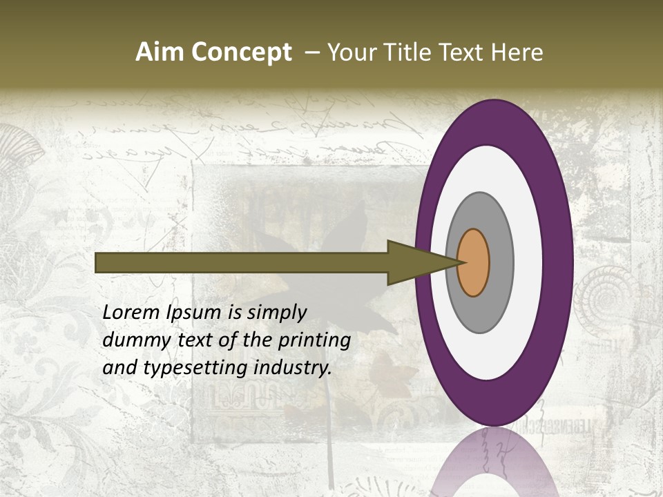 Illustration Collage Painting PowerPoint Template