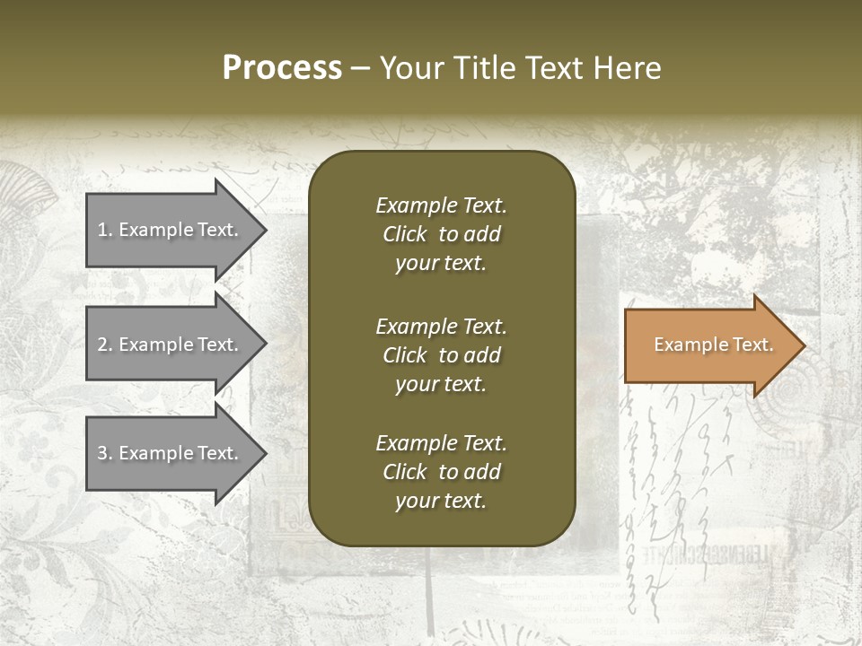 Illustration Collage Painting PowerPoint Template