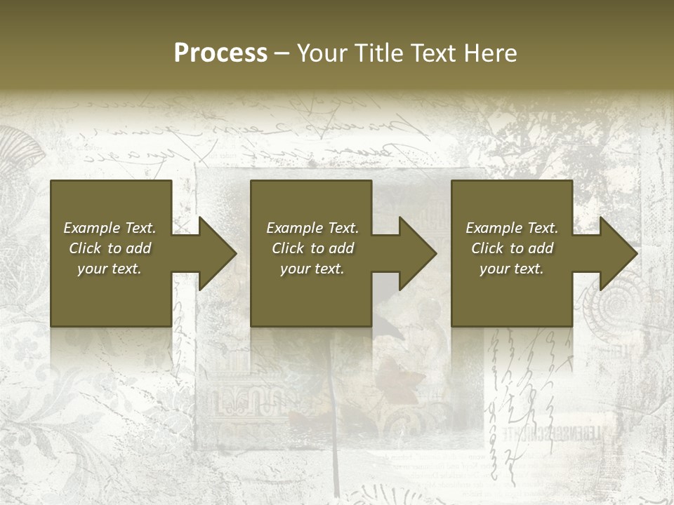 Illustration Collage Painting PowerPoint Template