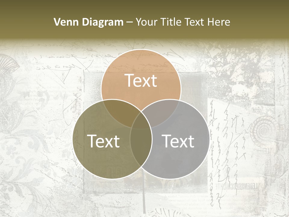 Illustration Collage Painting PowerPoint Template