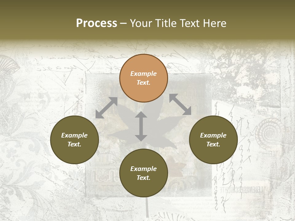 Illustration Collage Painting PowerPoint Template