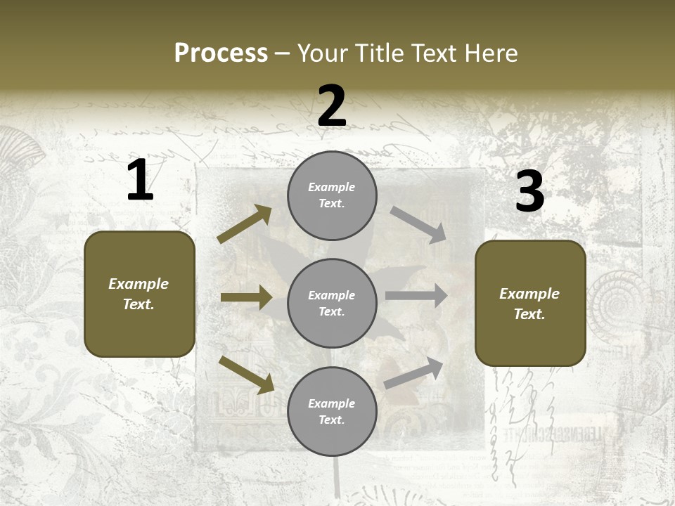 Illustration Collage Painting PowerPoint Template