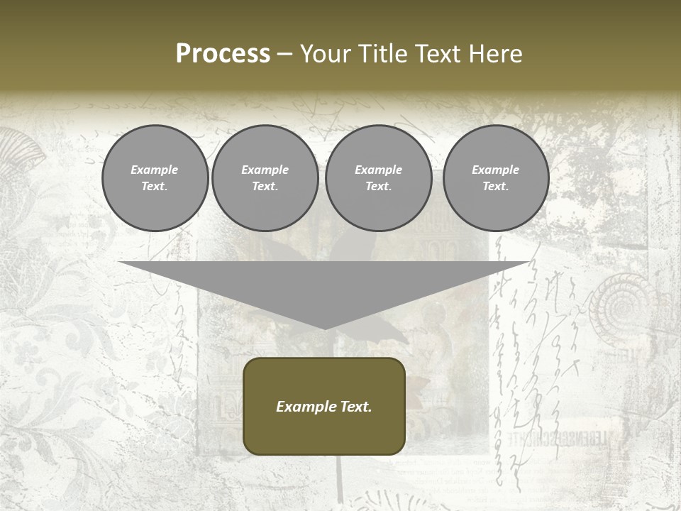 Illustration Collage Painting PowerPoint Template