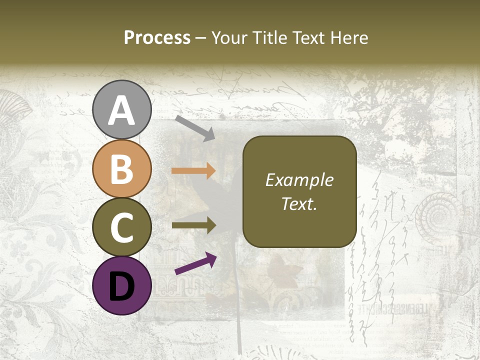 Illustration Collage Painting PowerPoint Template