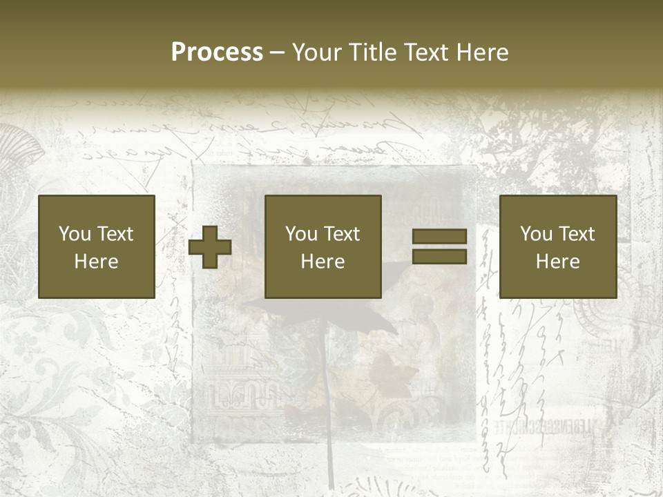 Illustration Collage Painting PowerPoint Template