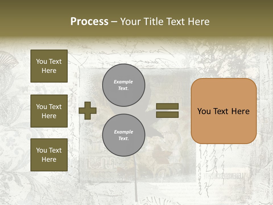 Illustration Collage Painting PowerPoint Template