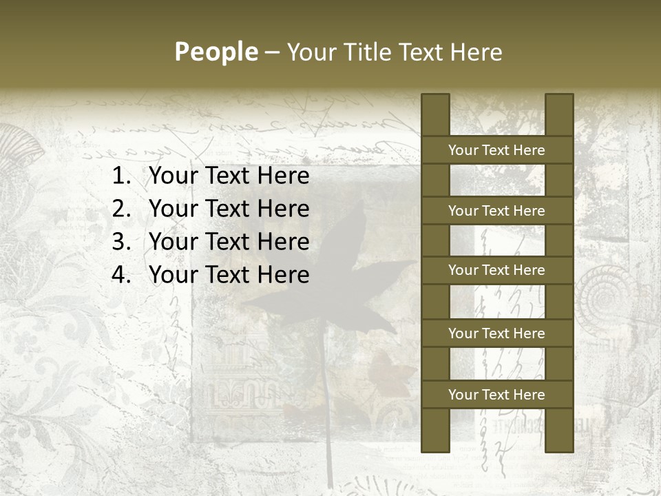 Illustration Collage Painting PowerPoint Template