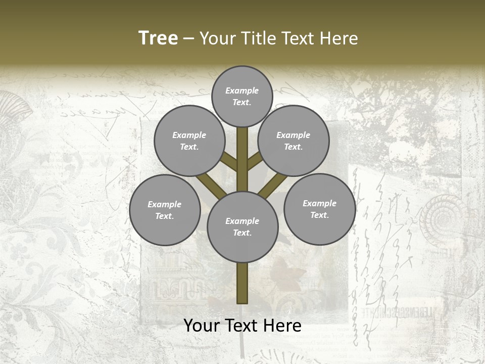 Illustration Collage Painting PowerPoint Template