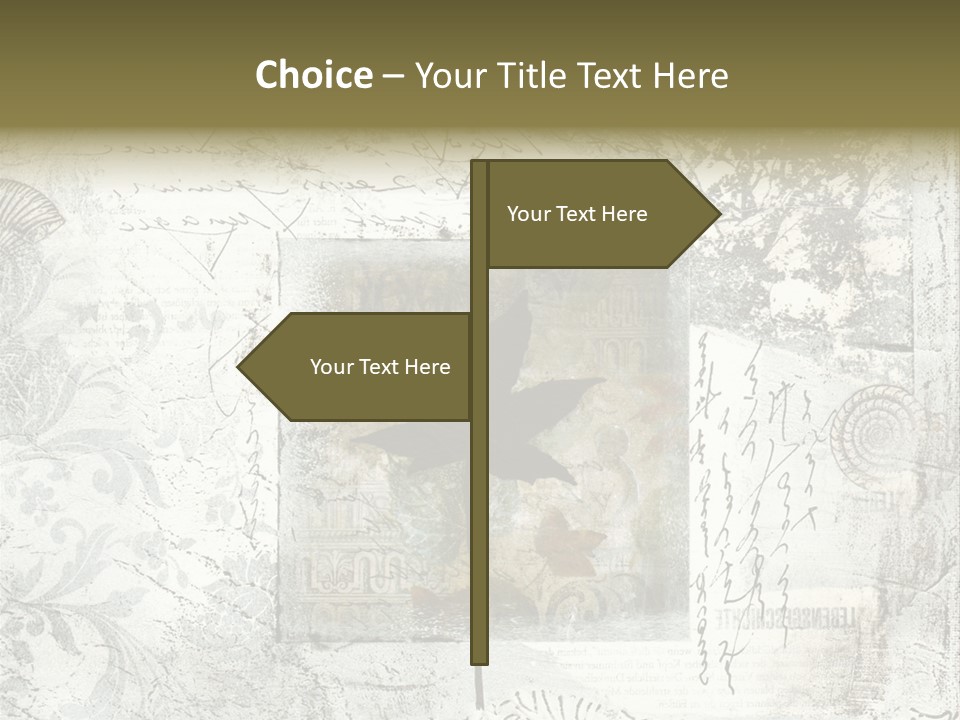 Illustration Collage Painting PowerPoint Template