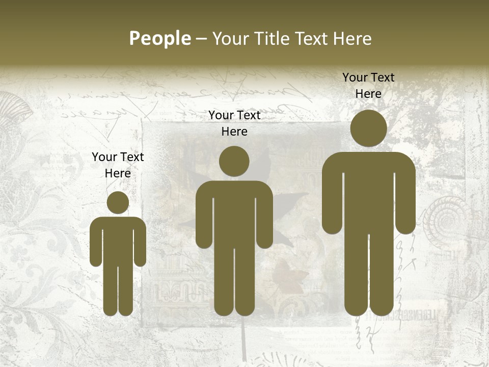 Illustration Collage Painting PowerPoint Template