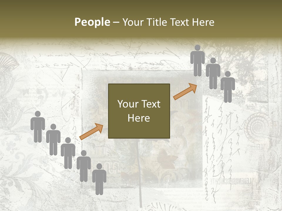 Illustration Collage Painting PowerPoint Template