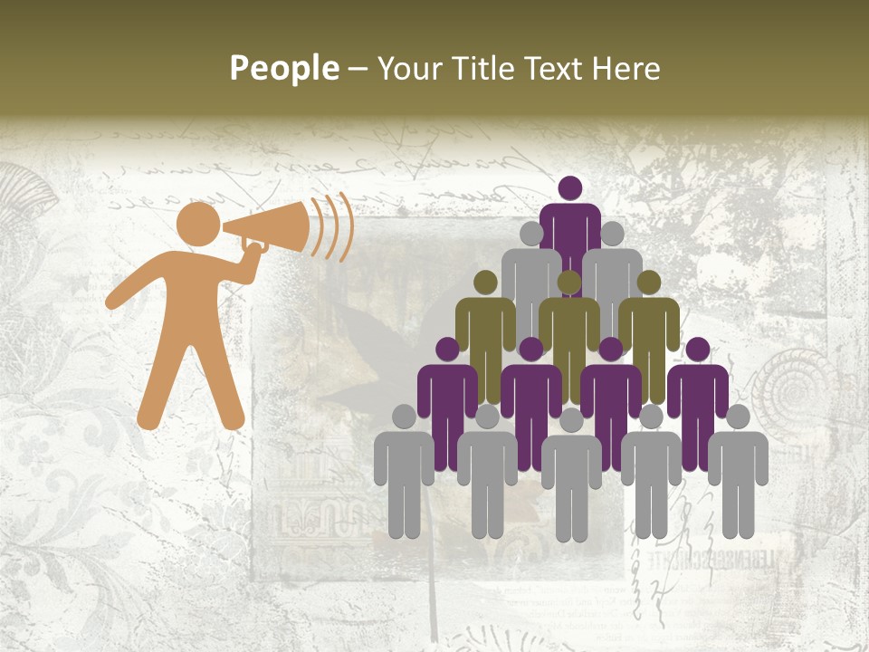 Illustration Collage Painting PowerPoint Template