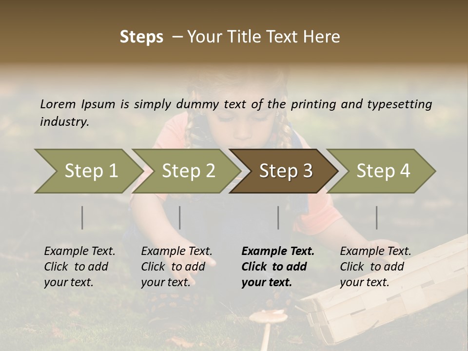 Gathering Excursion Food PowerPoint Template