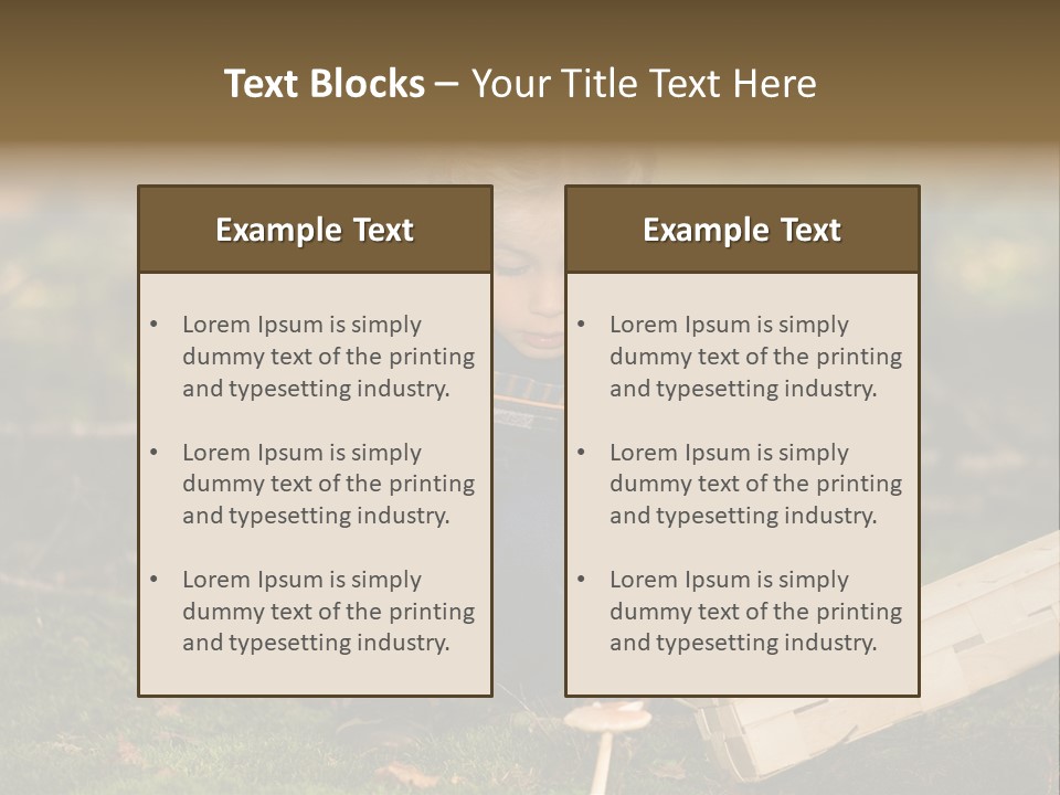 Gathering Excursion Food PowerPoint Template
