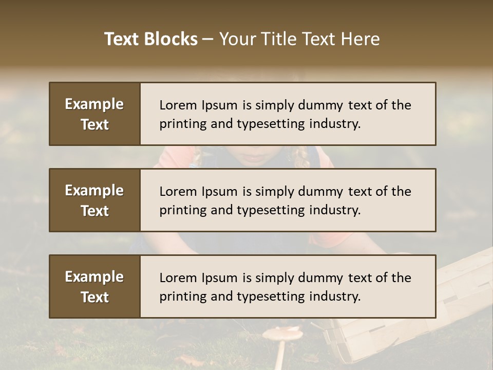 Gathering Excursion Food PowerPoint Template