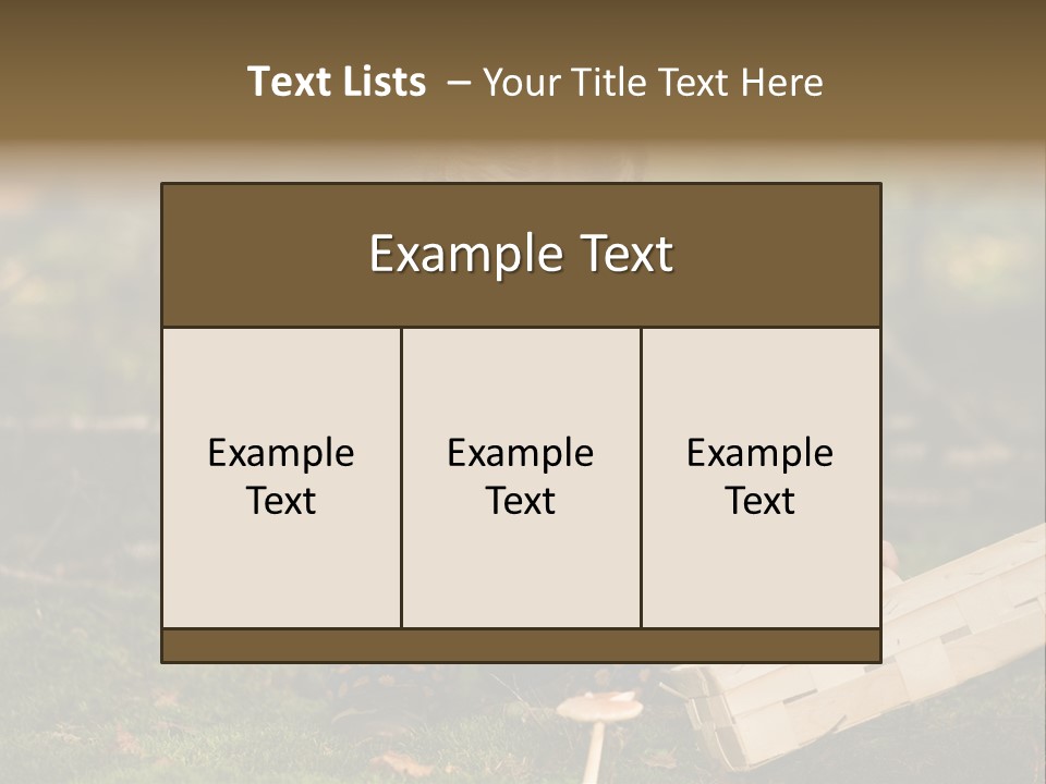 Gathering Excursion Food PowerPoint Template
