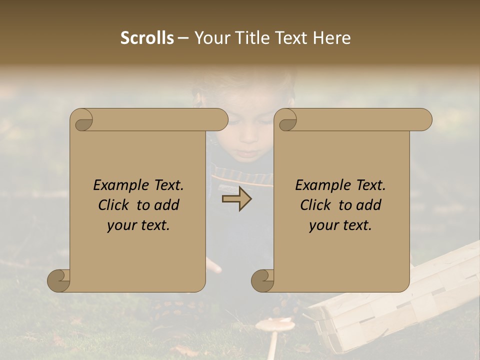 Gathering Excursion Food PowerPoint Template