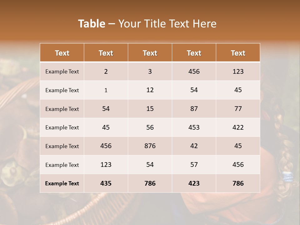 Girl Find Look PowerPoint Template