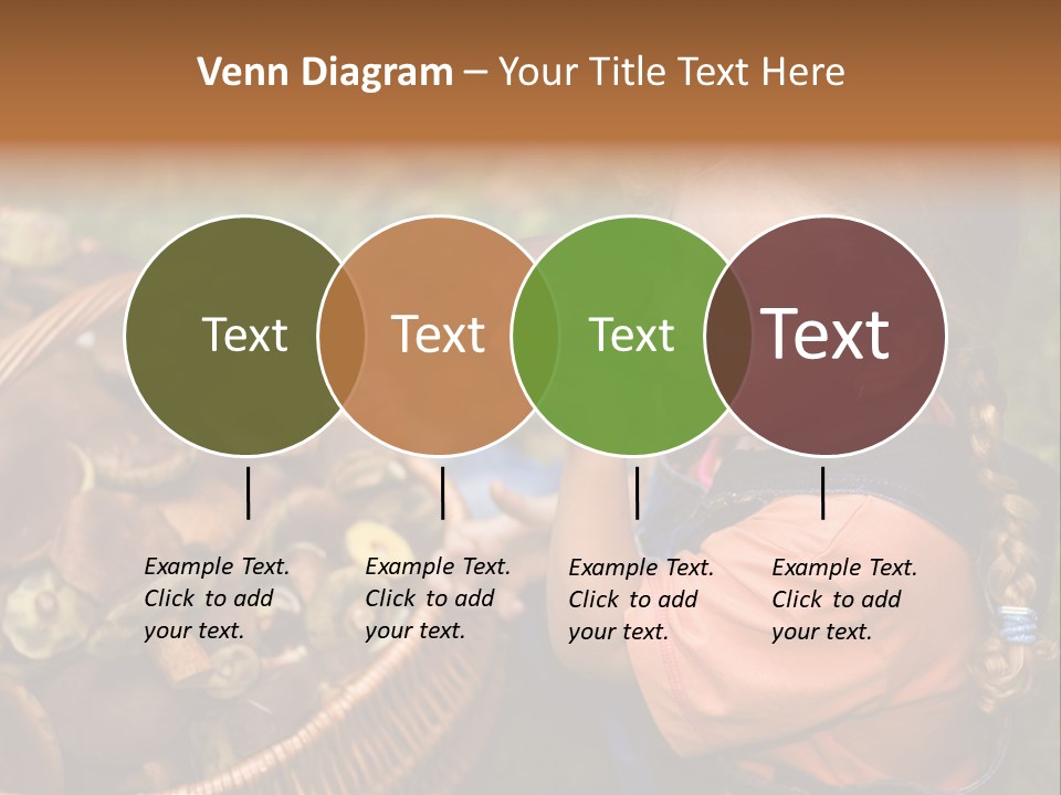 Girl Find Look PowerPoint Template