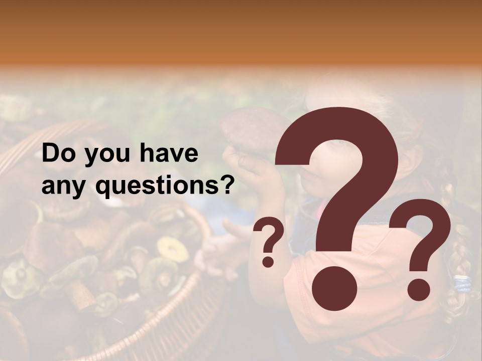 Girl Find Look PowerPoint Template