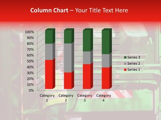 Housewife Man Truck PowerPoint Template