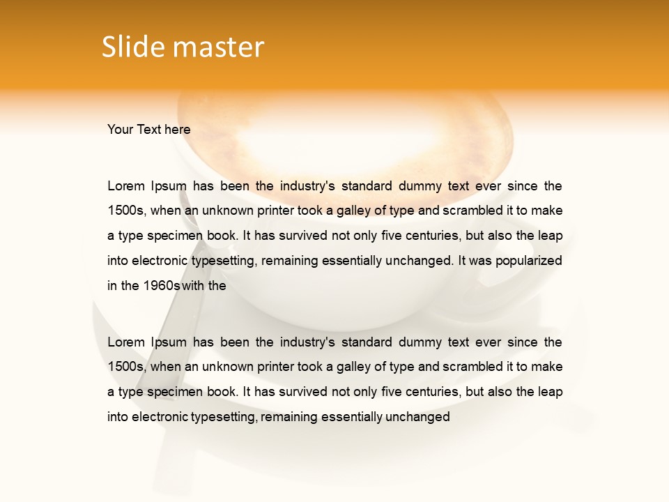 Dinner Black Later PowerPoint Template