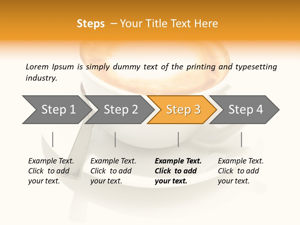 Dinner Black Later PowerPoint Template