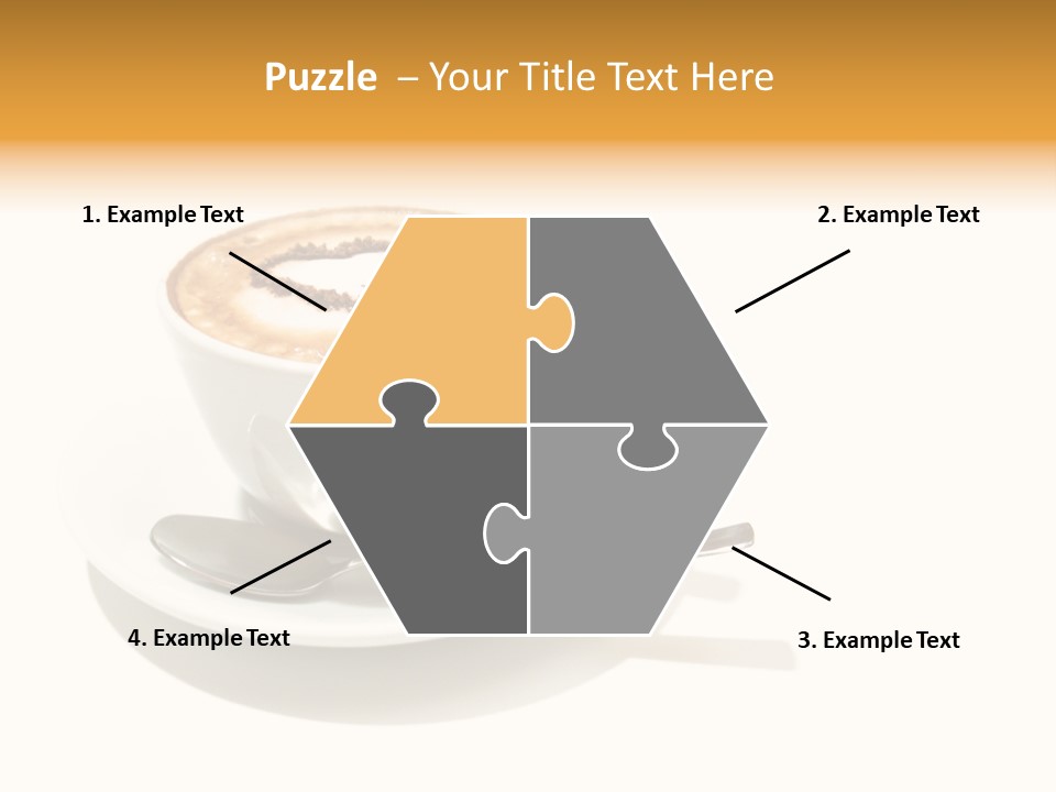 Stained Dinner Coffee PowerPoint Template