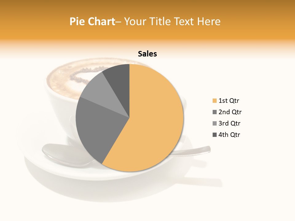 Stained Dinner Coffee PowerPoint Template