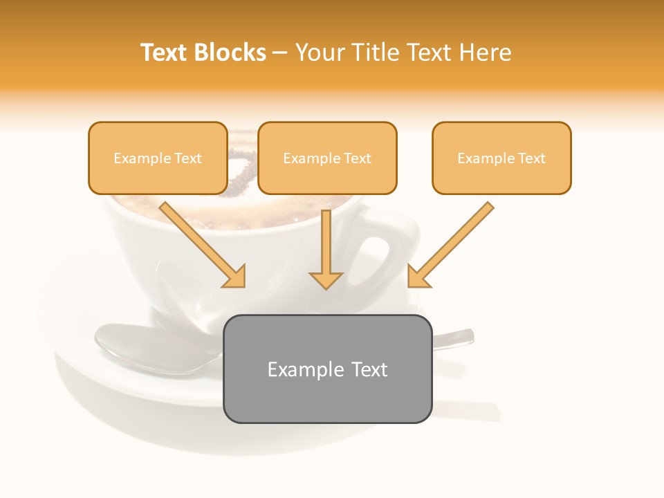 Stained Dinner Coffee PowerPoint Template