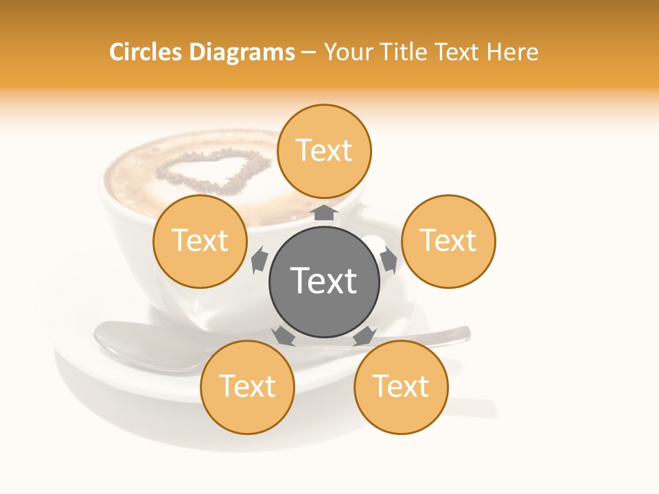 Stained Dinner Coffee PowerPoint Template