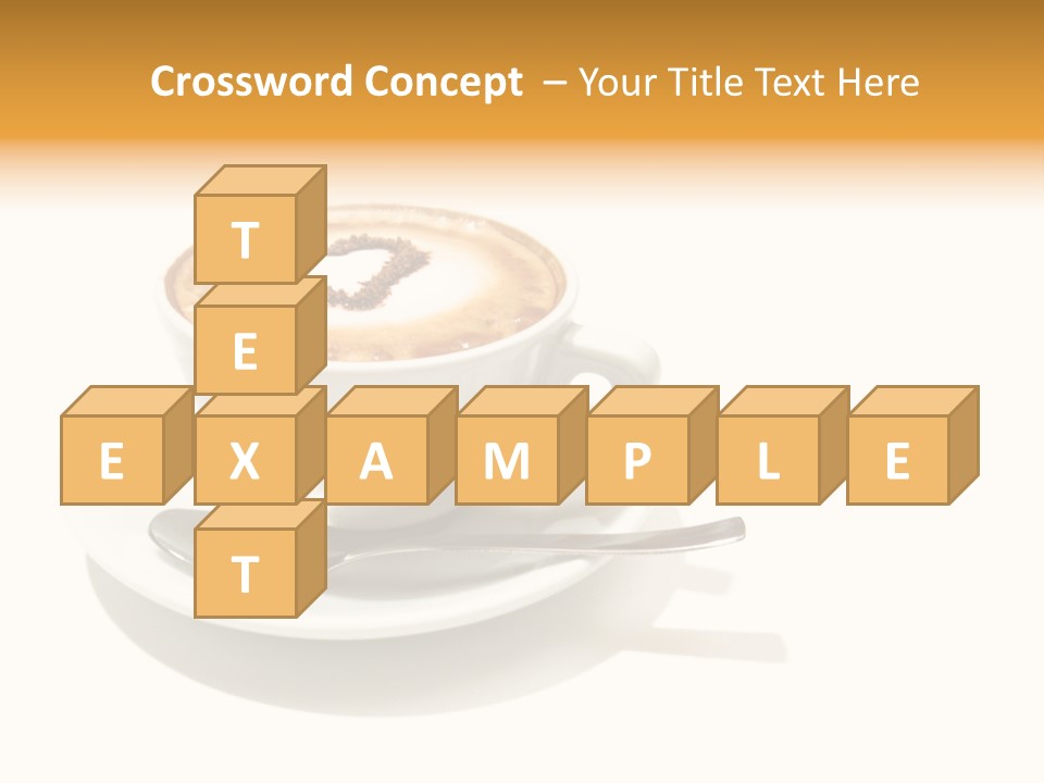 Stained Dinner Coffee PowerPoint Template