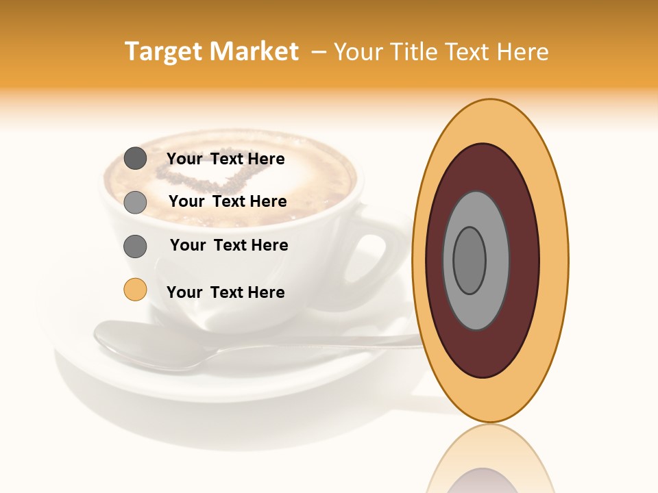 Stained Dinner Coffee PowerPoint Template
