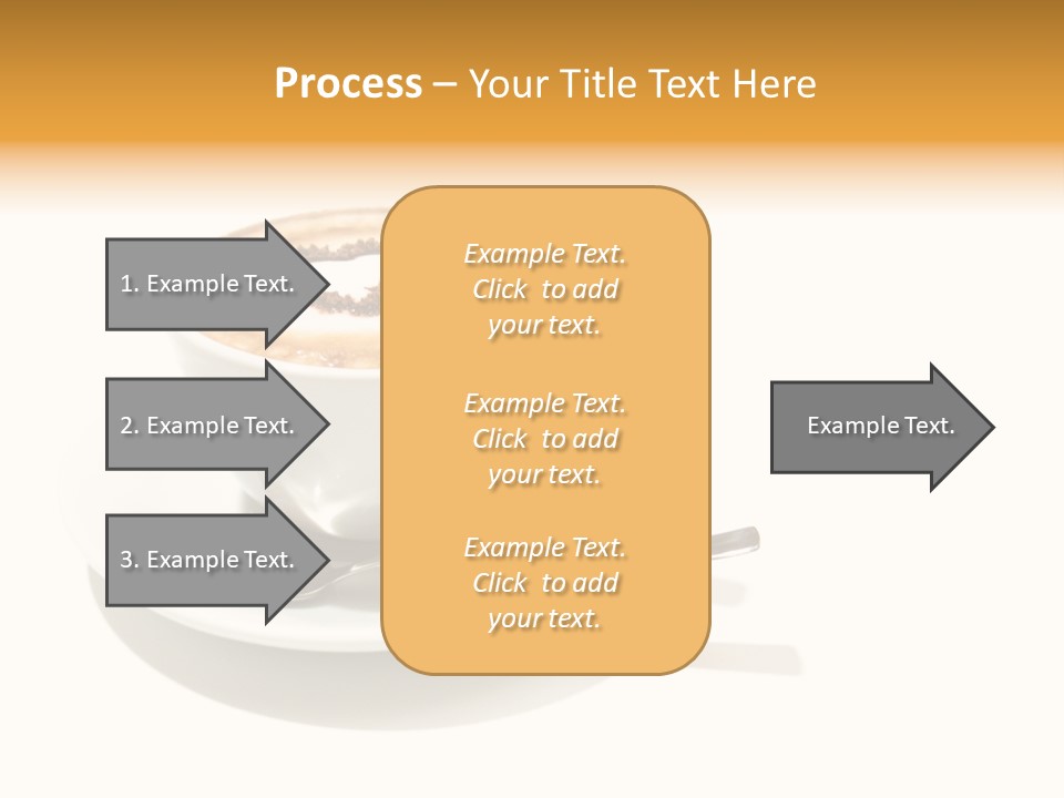 Stained Dinner Coffee PowerPoint Template