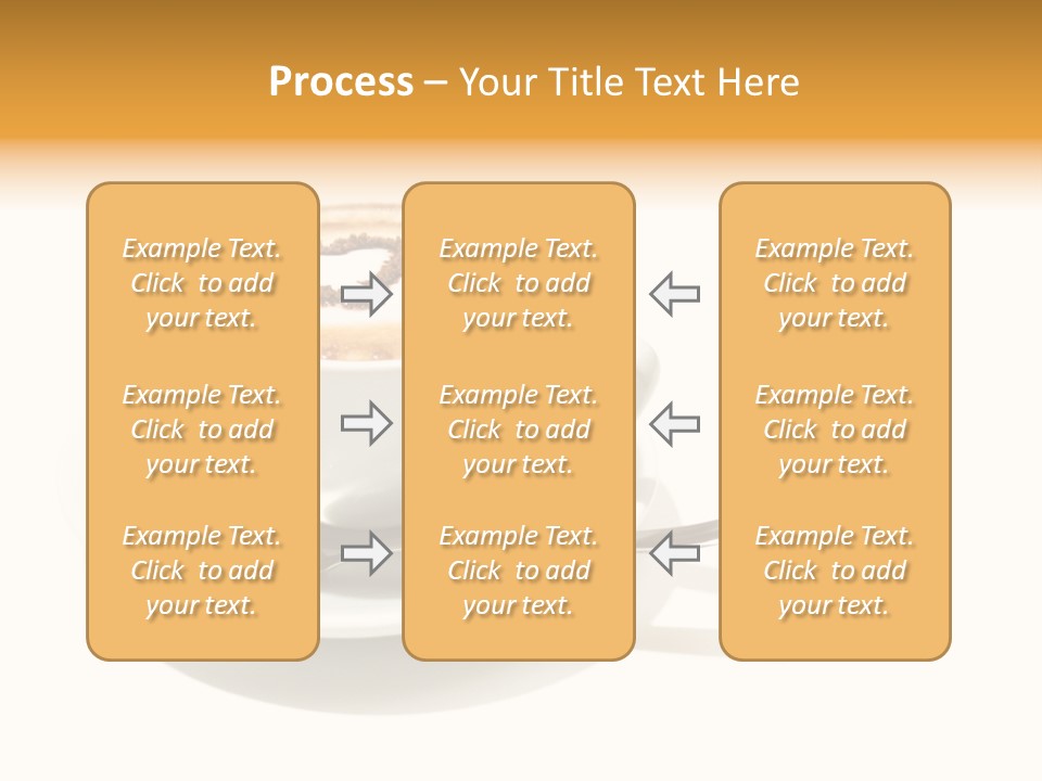 Stained Dinner Coffee PowerPoint Template