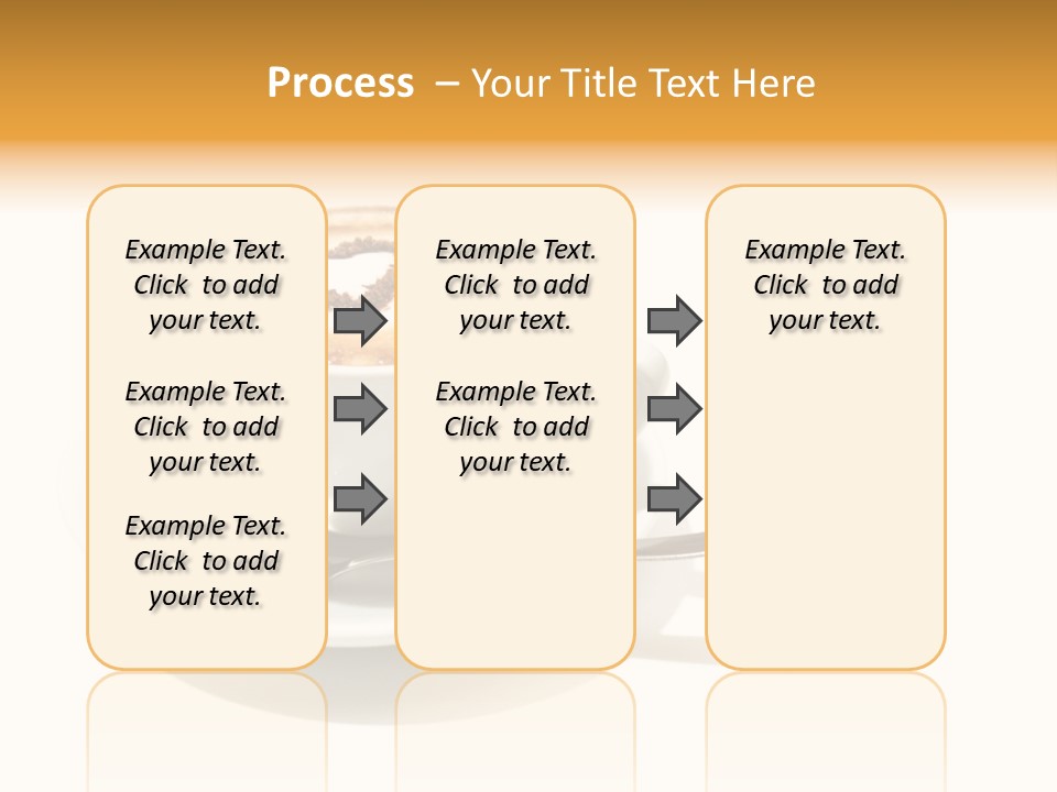 Stained Dinner Coffee PowerPoint Template