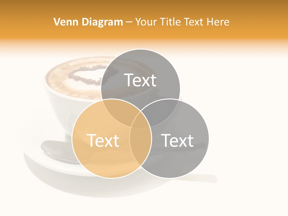 Stained Dinner Coffee PowerPoint Template