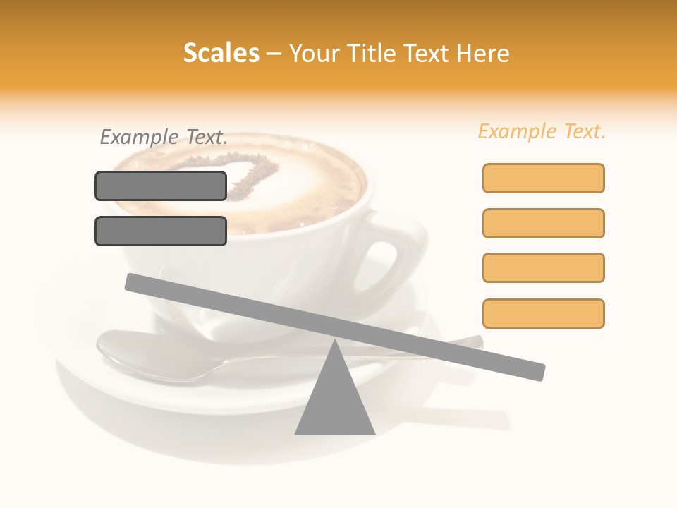 Stained Dinner Coffee PowerPoint Template