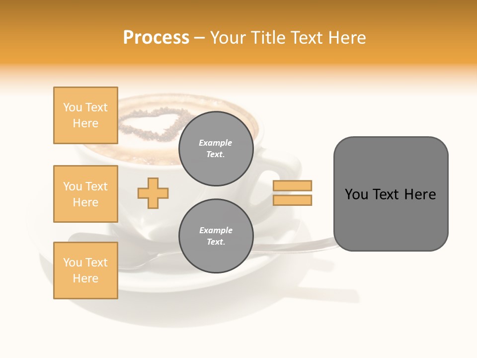 Stained Dinner Coffee PowerPoint Template