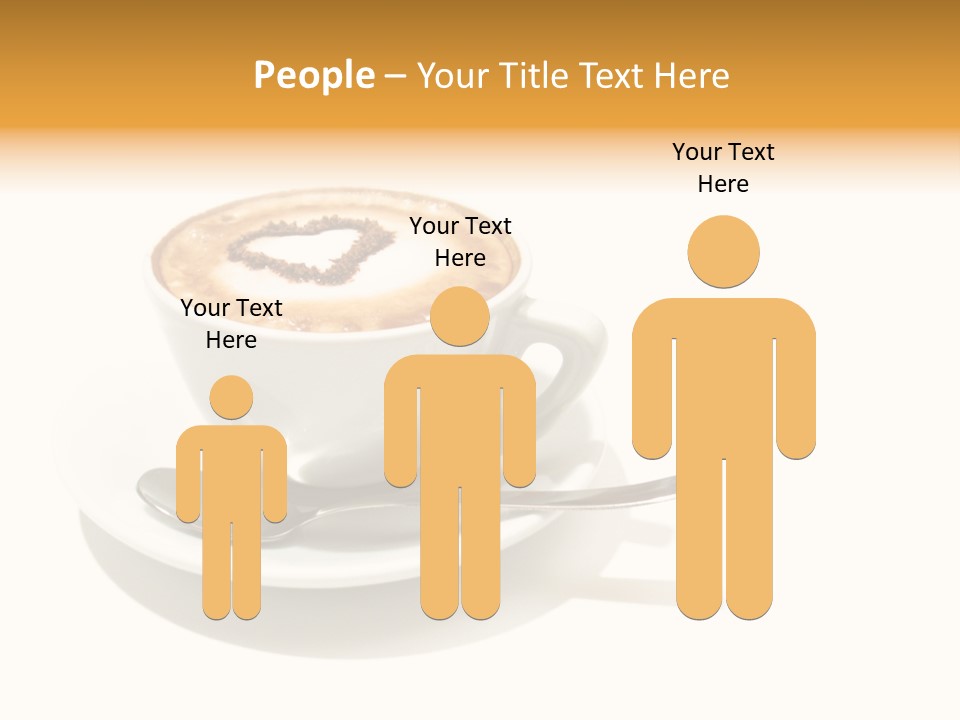 Stained Dinner Coffee PowerPoint Template