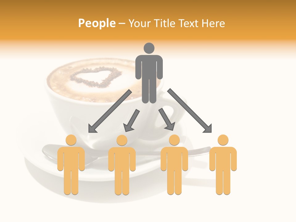 Stained Dinner Coffee PowerPoint Template