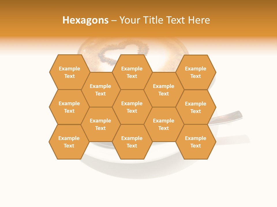 Spoon Porcelain Sleep PowerPoint Template