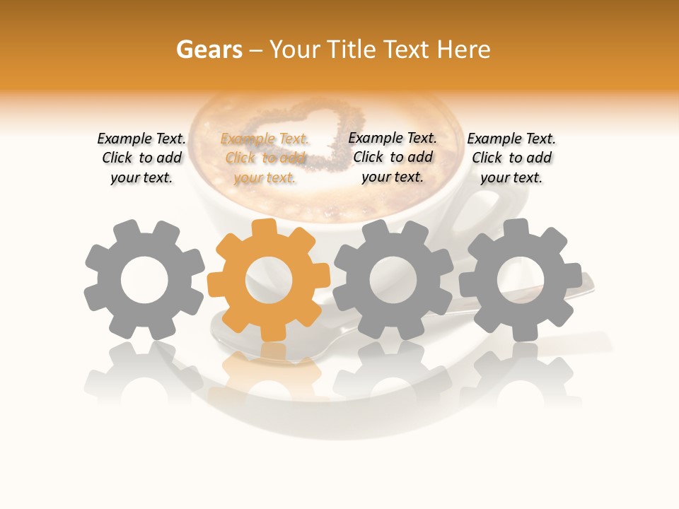 Spoon Porcelain Sleep PowerPoint Template