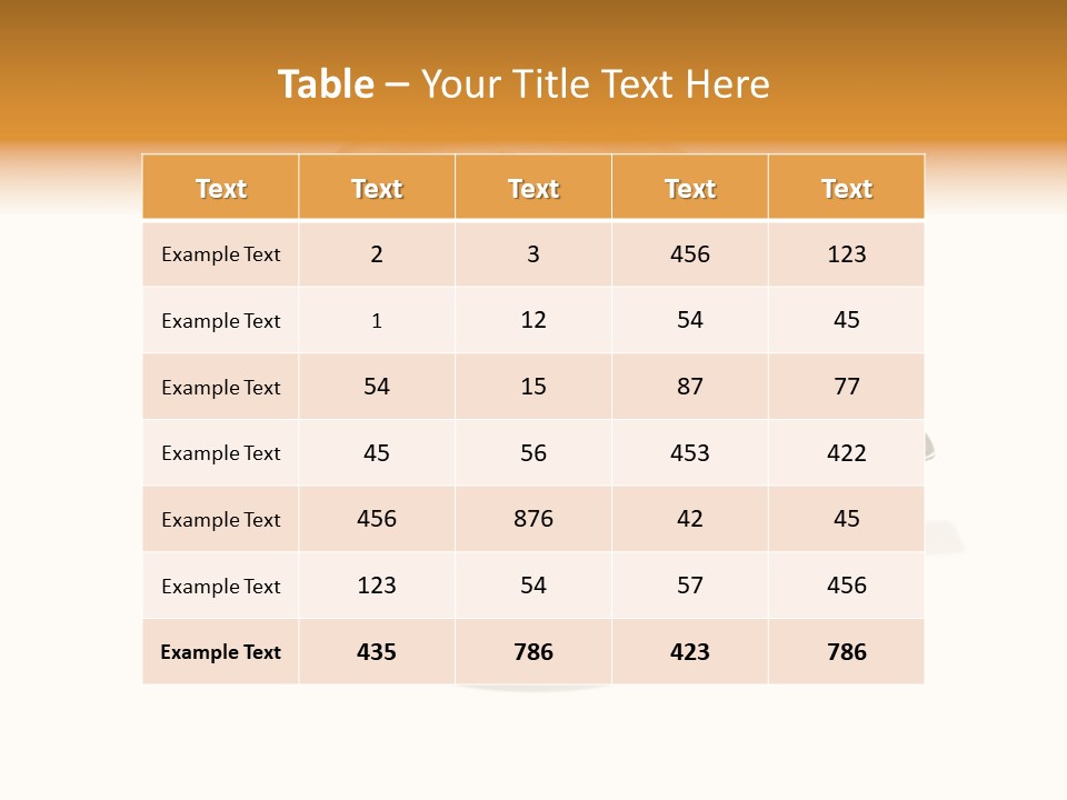 Spoon Porcelain Sleep PowerPoint Template